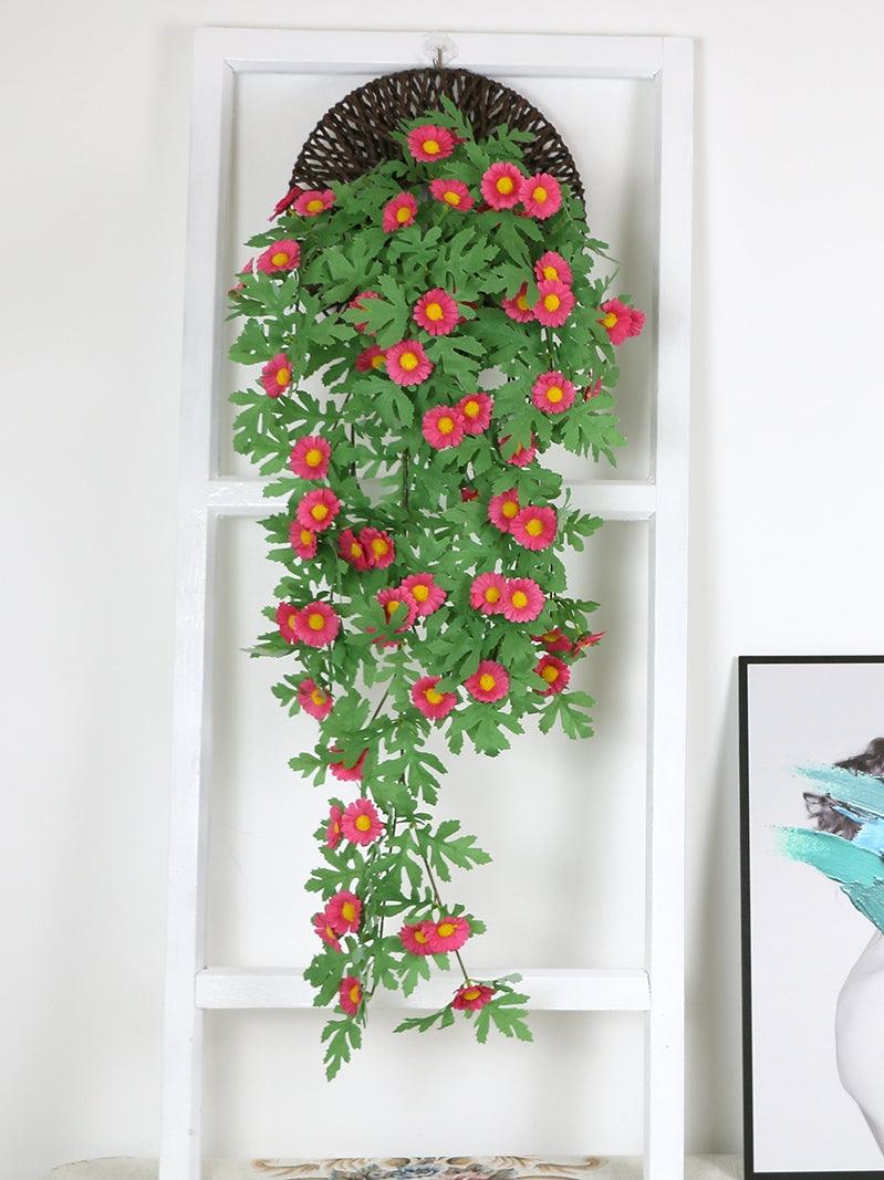 Simulated Daisy Wall Hanging Living Room Shelter Decoration